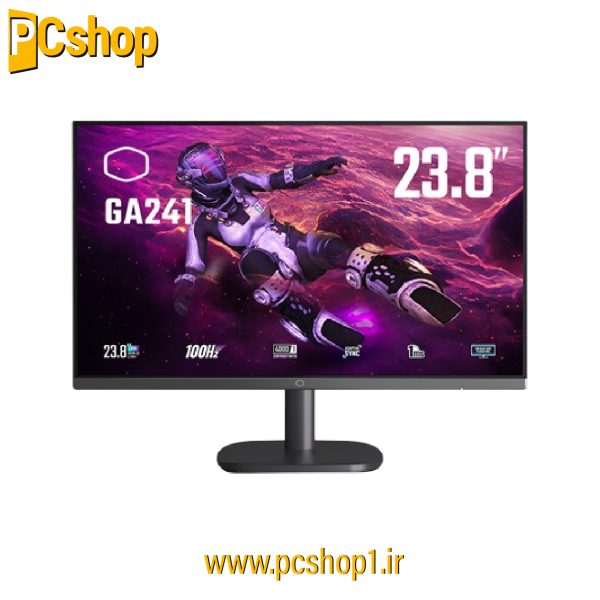 مانیتور گیمینگ ۲۴ اینچ کولر مستر مدل Coolermaster GA241