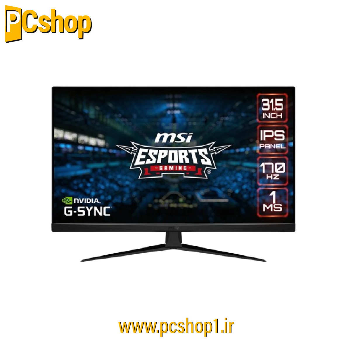 مانیتور 31.5 اینچ MSI مدل G321Q