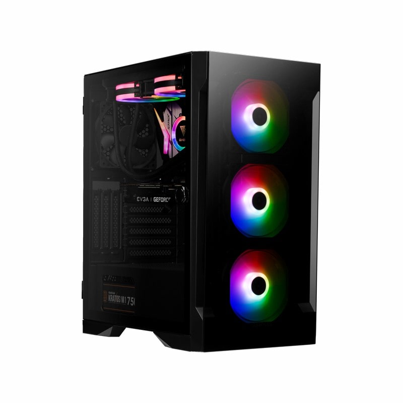 کیس  intel core ultra 5 225f با کارت گرافیک Asus TUF RTX 3070 8GB DDR6 256 BIT