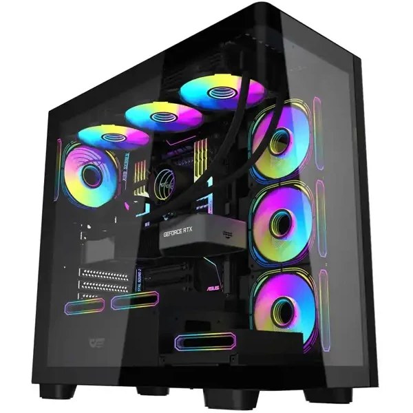 کیس Intel core ultra 5 245k با کارت گرافیک Asus dual rtx 5070